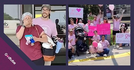 Woman Finishes Cancer Treatments and Is Met with the Sweetest Surprise