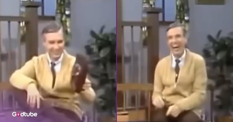 Fred Rogers Has Sweetest Reaction to Getting Pranked on His Show