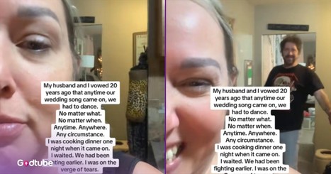 Couple’s Wedding Song Plays — What Happens Next Will Bring You to Tears