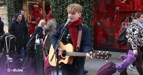 This Busker Nails a Rendition of CCR’s ‘Fortunate Son’