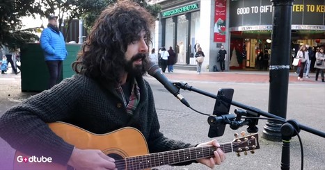 Busker's Jaw-Dropping Rendition of ‘Stand By Me