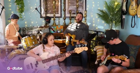 ‘Mustang Sally’ Gets a Fun, Outstanding Family Band Cover