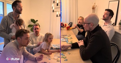 Dad Harmony’s A Cappella Rendition of ‘Stuck on You’ Mesmerizes