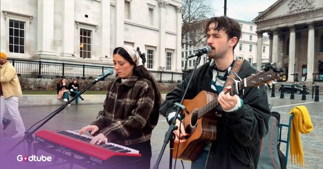 Buskers' Stunning Duet of Adele Hit 'Easy On Me'