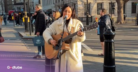 Stunning Cover of Dolly Parton’s ‘Here You Come Again’ Performed on the Street