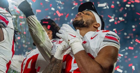 Ohio State Football Stars Point to Jesus, Saying Only Christ Brings True Peace