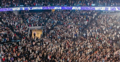‘Revival Is Here’: 7,000 Students Pack Grand Canyon University Arena to Worship Jesus