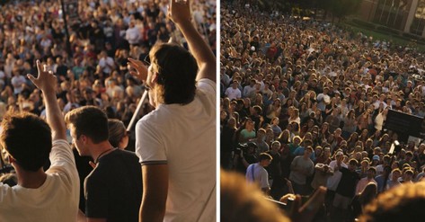 Thousands of Liberty Students Open Semester Worshipping Jesus: 'This Is the Next Gen'