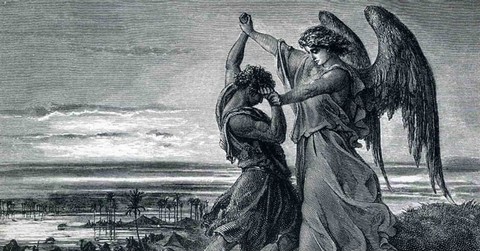 Jacob Wrestles with God - Bible Story
