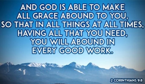 God's Grace Gives Me Everything!