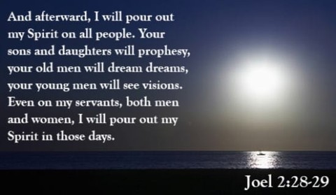God Will Pour out His Spirit on His People