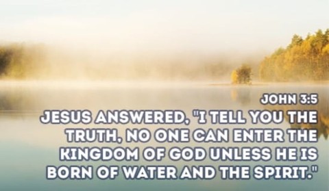 We are saved through HIM