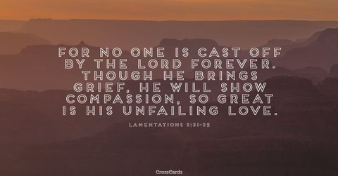 Lamentations 3:31-32