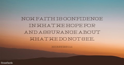 Hebrews 11:1