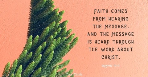 Romans 10:17