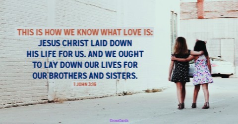 1 John 3:16