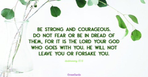 Deuteronomy 31:6