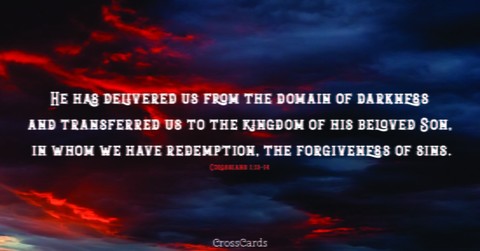 Colossians 1:13-14