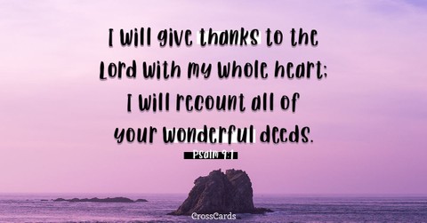 Psalm 9:1
