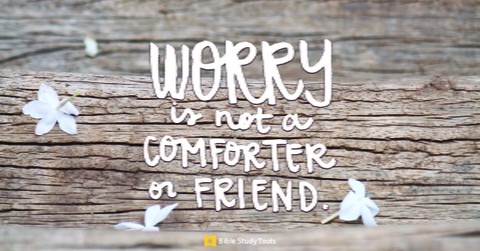Don't Get Caught in the Worrying Trap - (John 10:10) - Your Daily Bible Verse - October 16