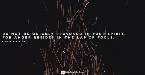 Your Daily Verse - Ecclesiastes 7:9
