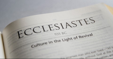 Yes, There Is a Hopeful Message in the Book of Ecclesiastes