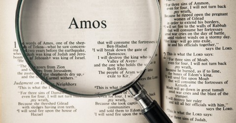 Can We See Jesus in the Old Testament Book of Amos?