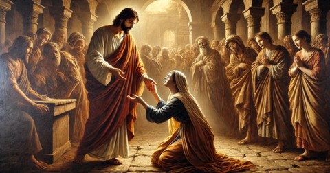 Bible Story of the Woman with the Issue of Blood