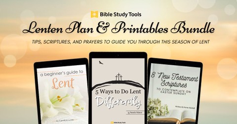 Lenten Plan & Printables Bundle: Prayers, Guides, and Scriptures for Lent