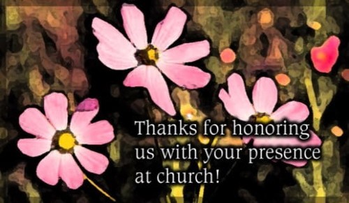 Thank - Presence At Church