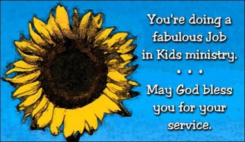 Fabulous Job In Kid's Ministry
