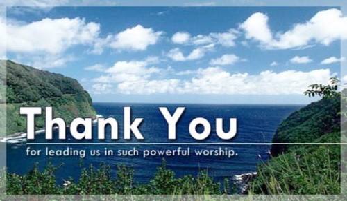 Thank You - Powerful Worship