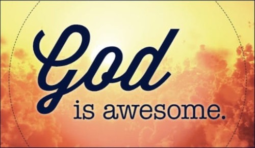 God is Awesome