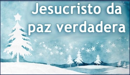 Jesucristo da paz verdadera