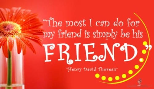 Be His Friend