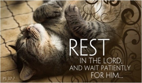 Rest in the Lord