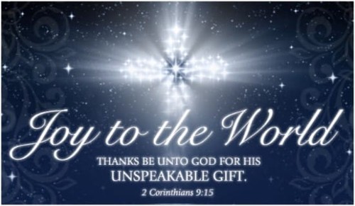 Joy to the World