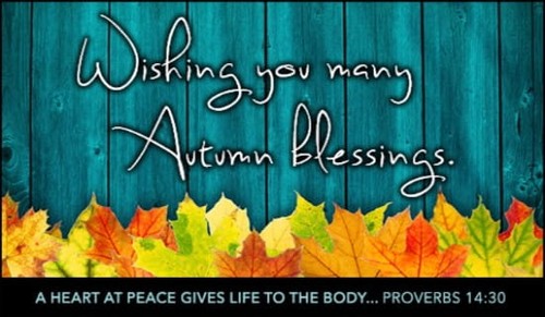 Autumn Blessings