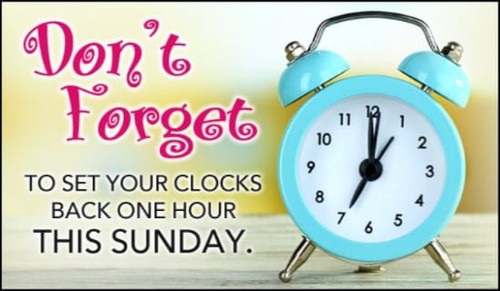 Daylight Saving Ends eCards - Free eMail Greeting Cards Online