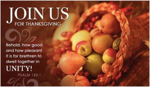 Thanksgiving Invite