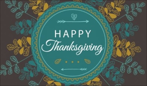 Happy Thanksgiving
