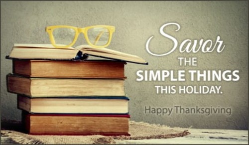 Savor the Simple Things