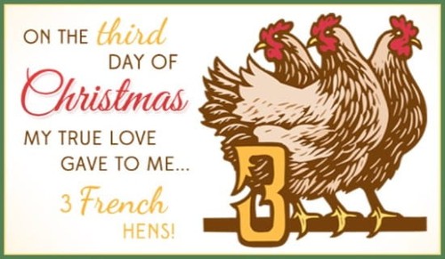3 French Hens