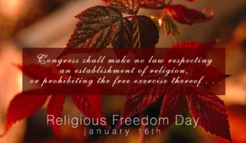 Religious Freedom Day