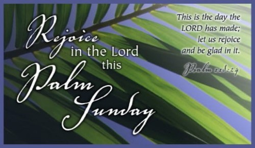 Palm Sunday