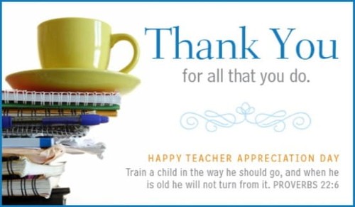 Teacher - Prov. 22:6