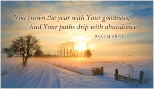 Psalm 65:11