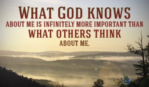 What God Knows about me...