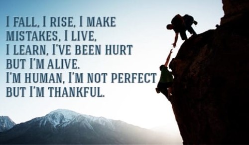 I'm human, but thank you GOD for everything!