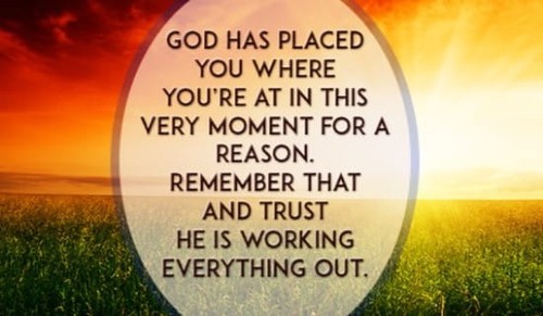 Trust Him!